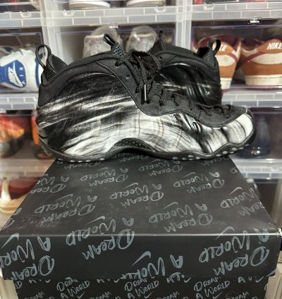 Nike Foamposite Dream World Black Size 12
