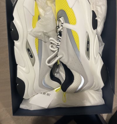 Dior B22 White Yellow