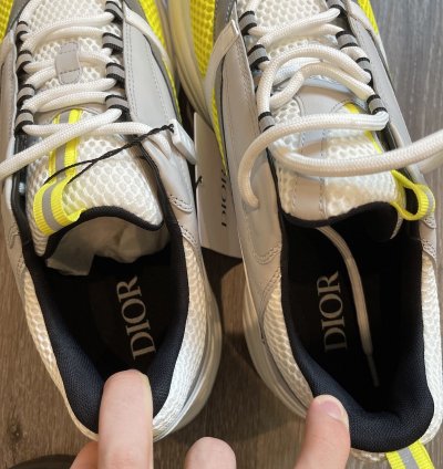 Dior B22 White Yellow