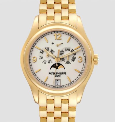 Patek Philippe Annual Calendar Complications Annual Calendar Yellow Gold Watch