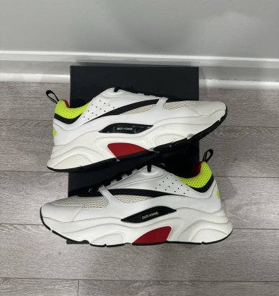 Dior B22 White Yellow Red Brand New