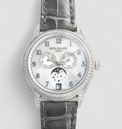 Patek Philippe Annual Calendar Complications Diamond White Gold 38mm