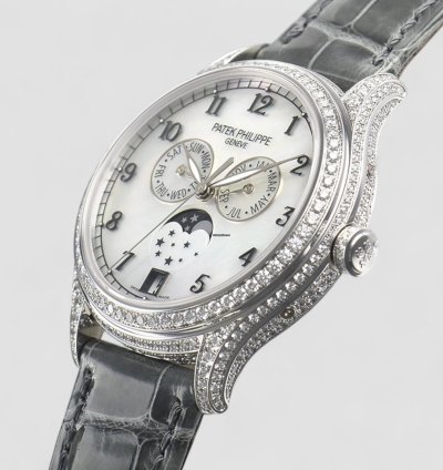 Patek Philippe Annual Calendar Complications Diamond White Gold 38mm