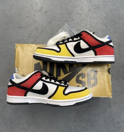2008 Nike Sb Dunk Low Sb Piet Mondrian