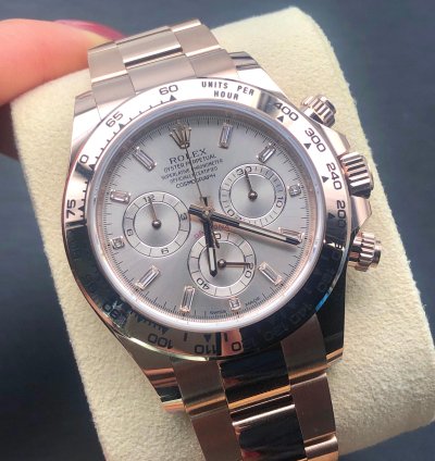 Rolex Daytona 116505a Sundust Baguetts