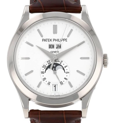 Patek Philippe Annual Calendar En Or Blanc Ref
