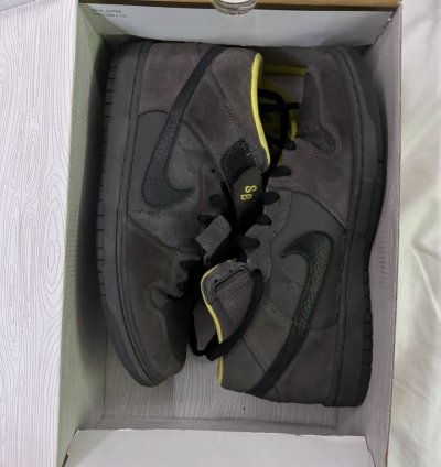 2008 Nike Sb Dunk Mid Pro Batman Used Size 10