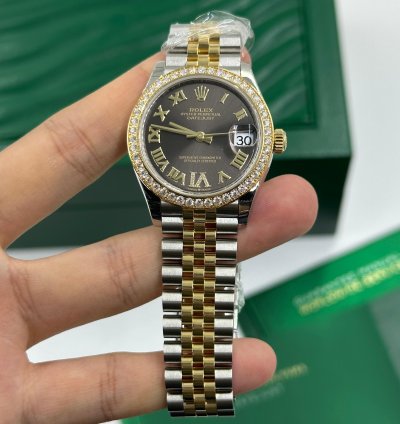 Rolex Datejust 31 Grey Roman Jub