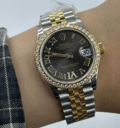 Rolex Datejust 31 Grey Roman Jub