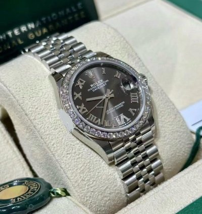 Rolex Datejust 31 Grey Roman Jub