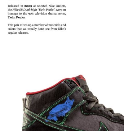 2009 Ds Nike Sb Dunk High Twin Peaks