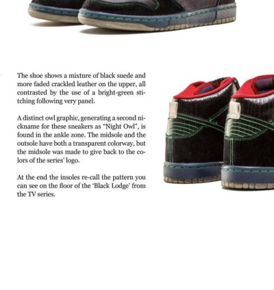 2009 Ds Nike Sb Dunk High Twin Peaks