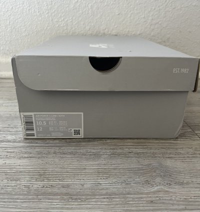 Nike Kith Paris Air Force 1 White Midnight Navy Size 10 5