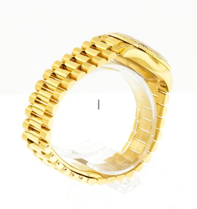 Rolex Datejust 31 Lady-datejust 31mm 18k Yellow Gold Silver Dial Roman Numerals Diamond Bezel 278288