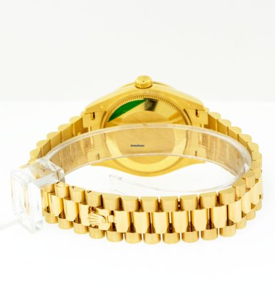 Rolex Datejust 31 Lady-datejust 31mm 18k Yellow Gold Silver Dial Roman Numerals Diamond Bezel 278288