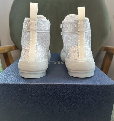 Dior B23 High Raised Dior Oblique - Transparent White