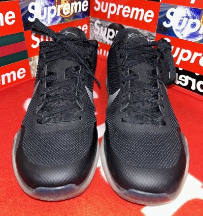 Nike Kobe 10 Tb Black Metallic Silver 813030-010 Size 14 5