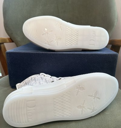 Dior B23 High Raised Dior Oblique - Transparent White