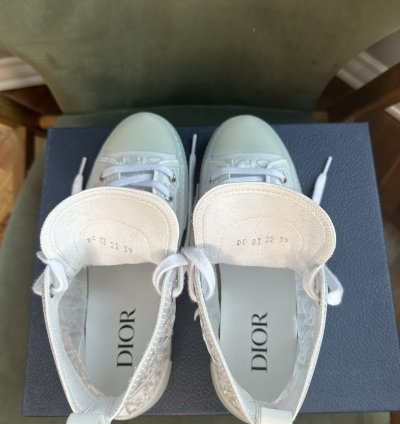 Dior B23 High Raised Dior Oblique - Transparent White