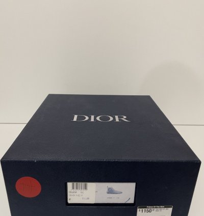 Dior B23 High Top Daniel Arsham Light Blue Size Us 8 5 Eu 41