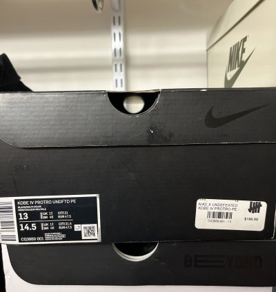 Nike Kobe 4 Protro Undefeated Black Mamba - Open To Offers