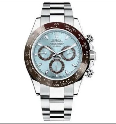 Rolex Daytona 116506 Platinum Oyster Bracelet Ice Blue Dial New 2023