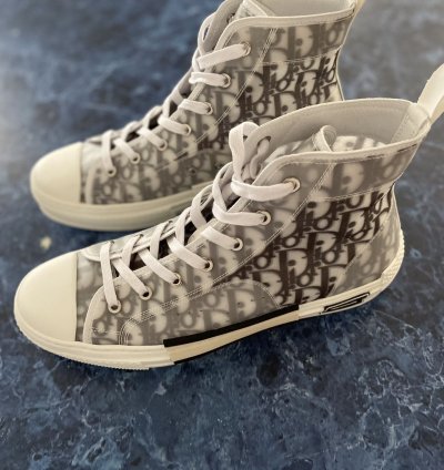Dior B23 High Top Logo Oblique Size Eu 43 Us 10