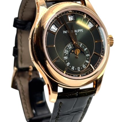 Patek Philippe Annual Calendar Green Dial Annual Calendar 5205r 2022 40mm Rose Gold