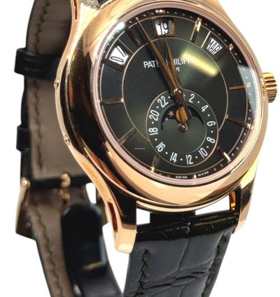 Patek Philippe Annual Calendar Green Dial Annual Calendar 5205r 2022 40mm Rose Gold