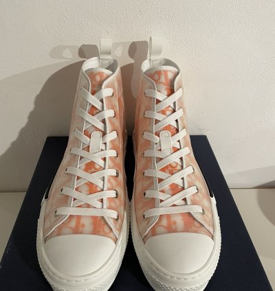 Dior B23 High Top Oblique Transparency