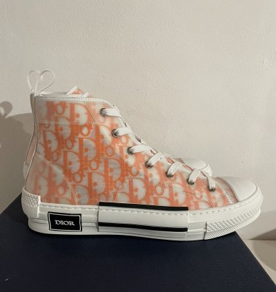 Dior B23 High Top Oblique Transparency