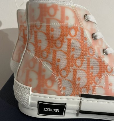 Dior B23 High Top Oblique Transparency