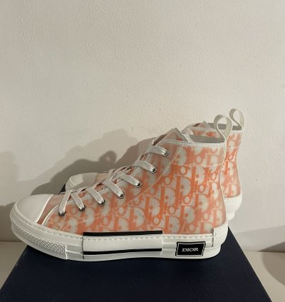 Dior B23 High Top Oblique Transparency