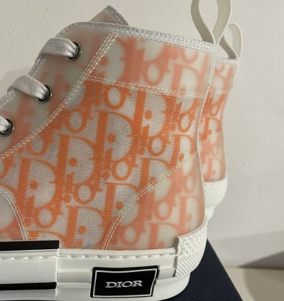 Dior B23 High Top Oblique Transparency