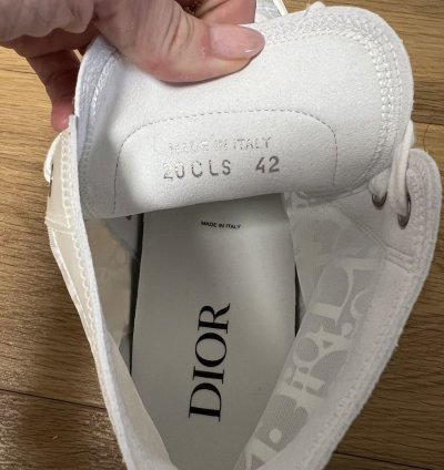 Dior B23 High Top Oblique White 9 42