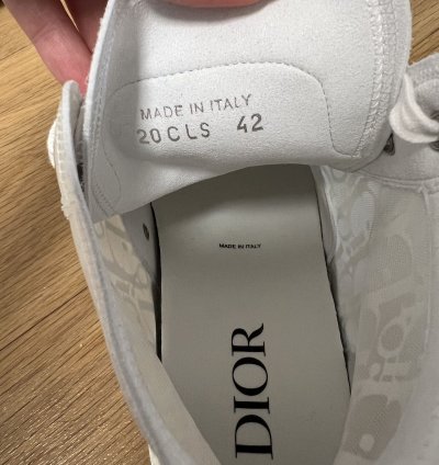 Dior B23 High Top Oblique White 9 42