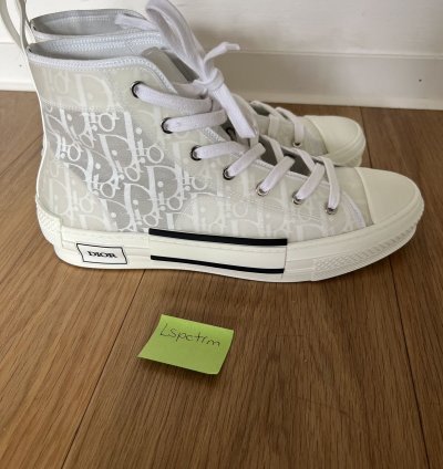 Dior B23 High Top Oblique White 9 42