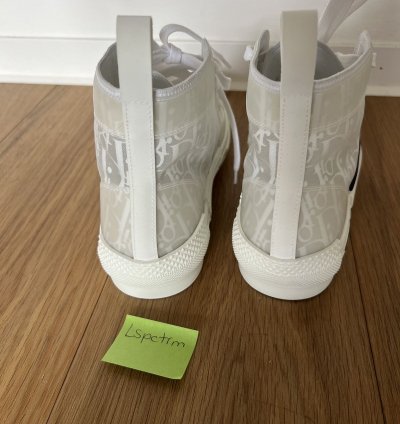Dior B23 High Top Oblique White 9 42