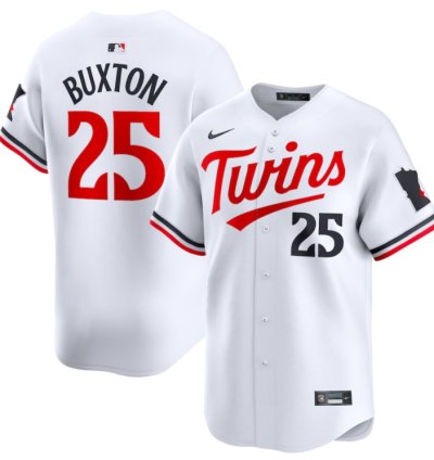 Byron Buxton 25 Minnesota Twins Home Limited Player Men Jersey - White