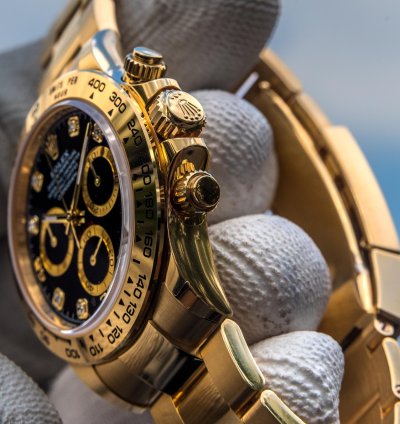 Rolex Daytona 116508 - Black Diamond Set Dial