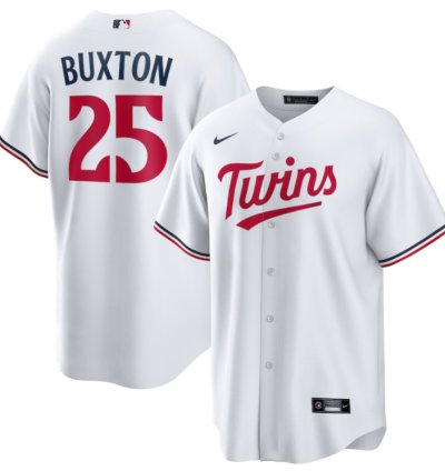 Byron Buxton 25 Minnesota Twins Home Men Jersey - White