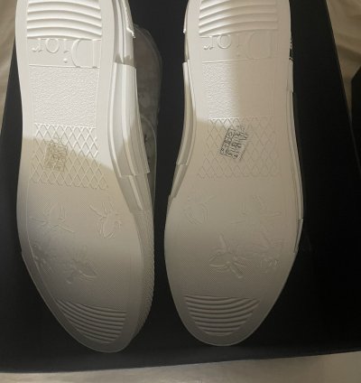 Dior B23 High Top Sneakers In Multicolor Dior Oblique