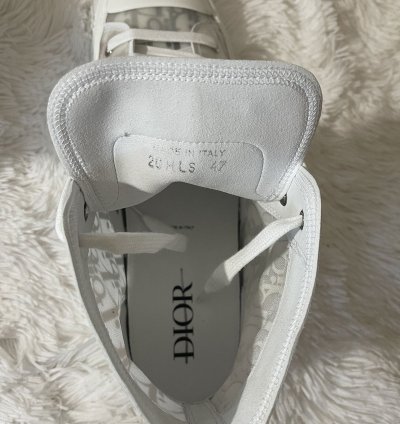 Dior B23 High Top Sneakers In Multicolor Dior Oblique