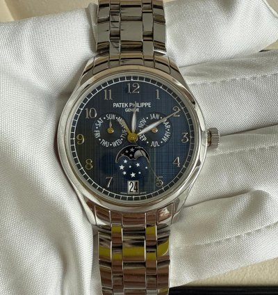 Patek Philippe Annual Calendar Moon Phase Full Set Great Condition