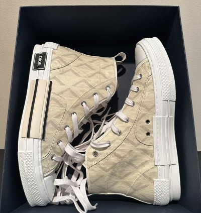 Dior B23 High-top Cd Diamond Sneakers Size 11