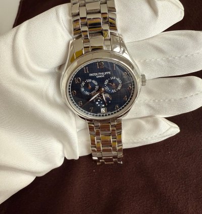 Patek Philippe Annual Calendar Moon Phase Full Set Great Condition