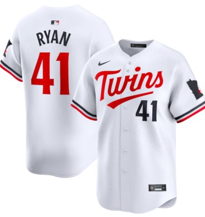 Joe Ryan 41 Minnesota Twins Home Limited Player Men Jersey - White