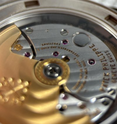 Patek Philippe Annual Calendar Moonphase Orig Bracelet White Gold 18 Kt Pp Warranty