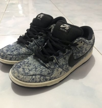 2015 Nike Sb Dunk Low Bleached Denim