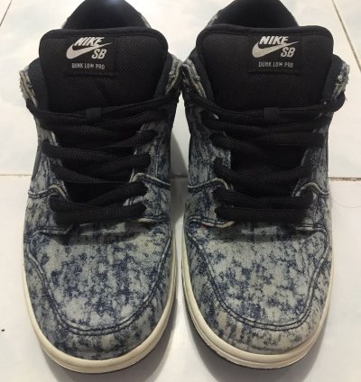 2015 Nike Sb Dunk Low Bleached Denim
